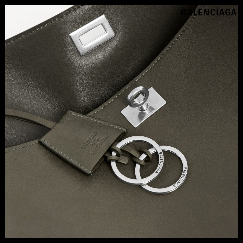 【BALENCIAGA】Rodeo Handbag Medium Khaki