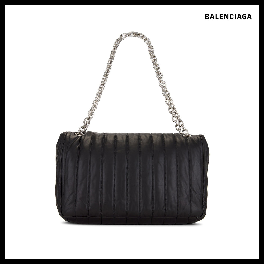 【BALENCIAGA】Monaco Medium Chain Bag Quilted