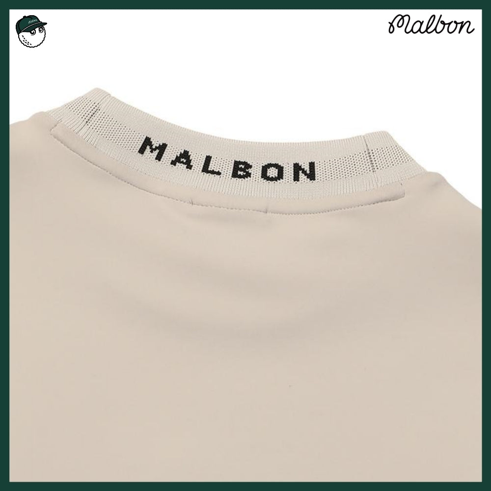 【MALBON GOLF】 MIX MOCKNECK MIDLAYER MAN 3COLORS