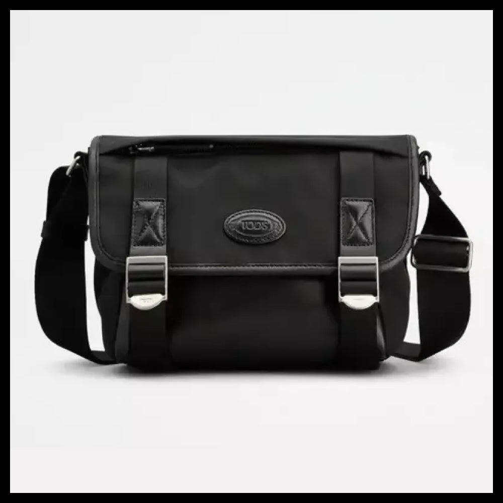 【Tod's】Mini Messenger Bag Compact Leather