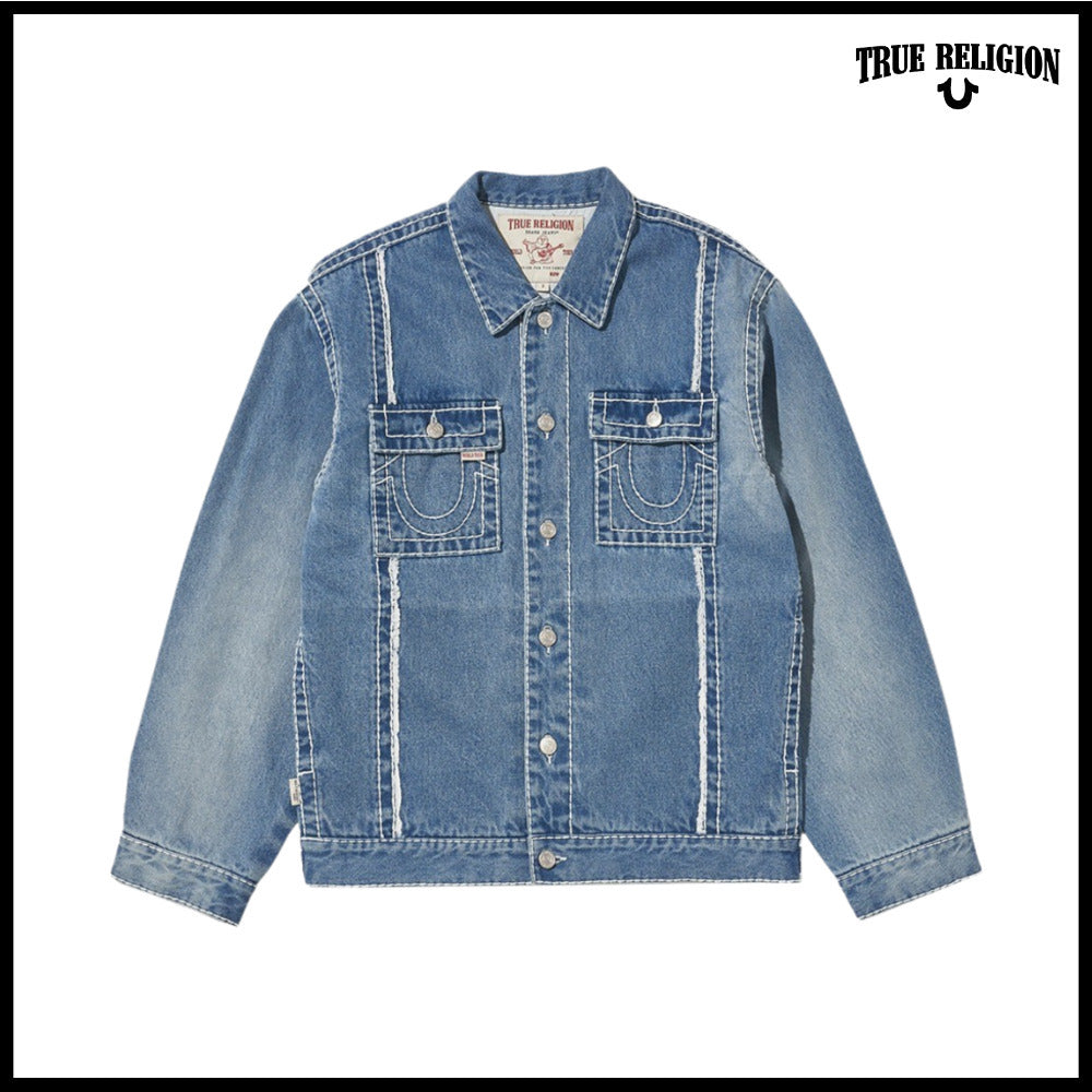 【TRUE RELIGION】Scar Washed Jacket 2Colors