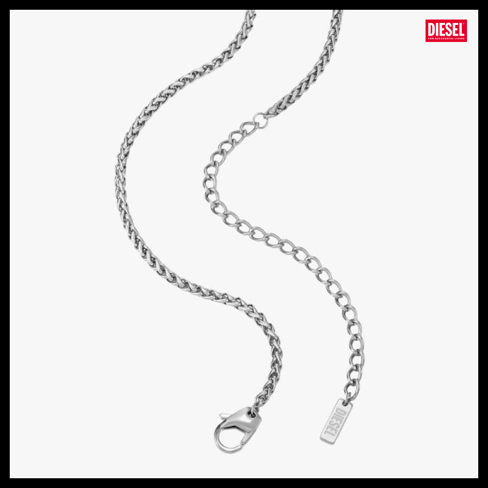【DIESEL】Logo Chain Necklace