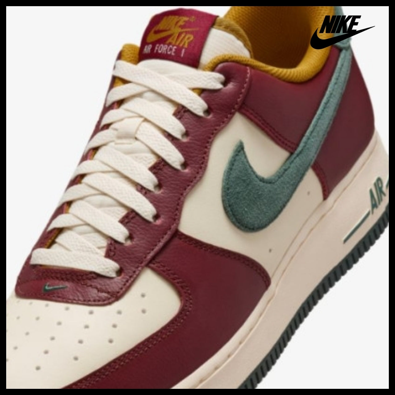【Nike】 Air Force 1 07 LV8 Team Red Green