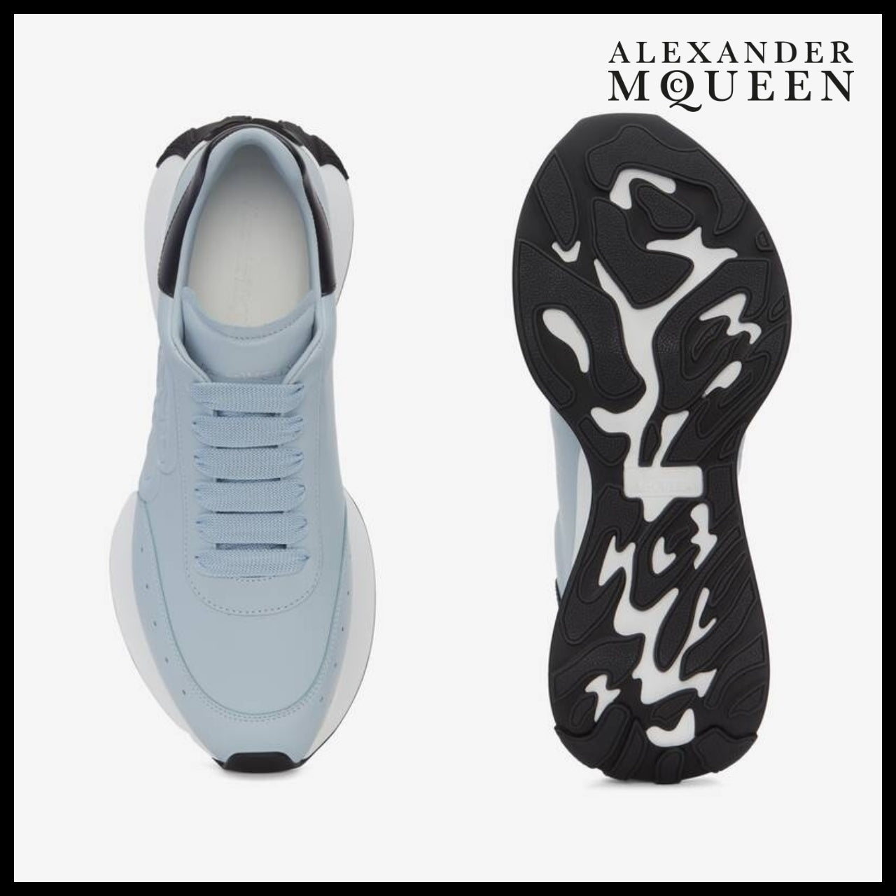 【Alexander Mcqueen】Women’s Sprint Runner Spring Blue