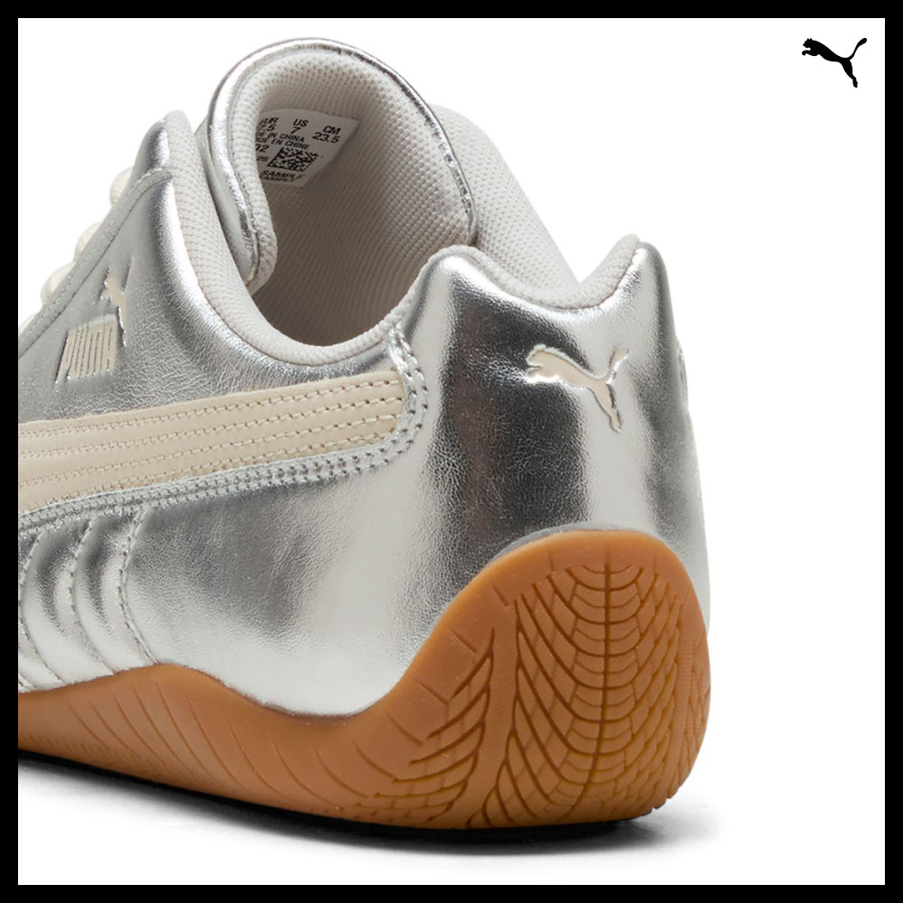 【PUMA】Speedcat Silver Womens Alpine Snow Sneakers