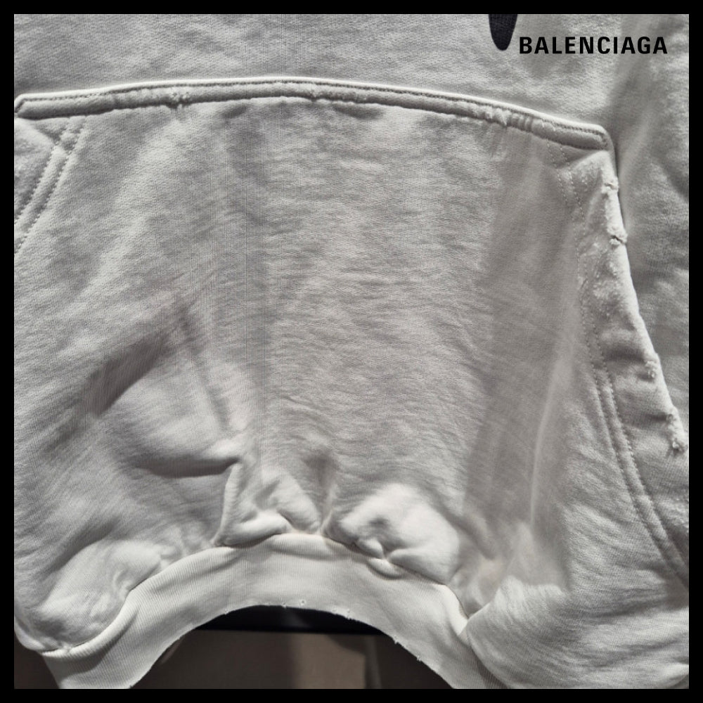 ★Balenciaga アウトレット セール ★3B Liquified Hoodie Large