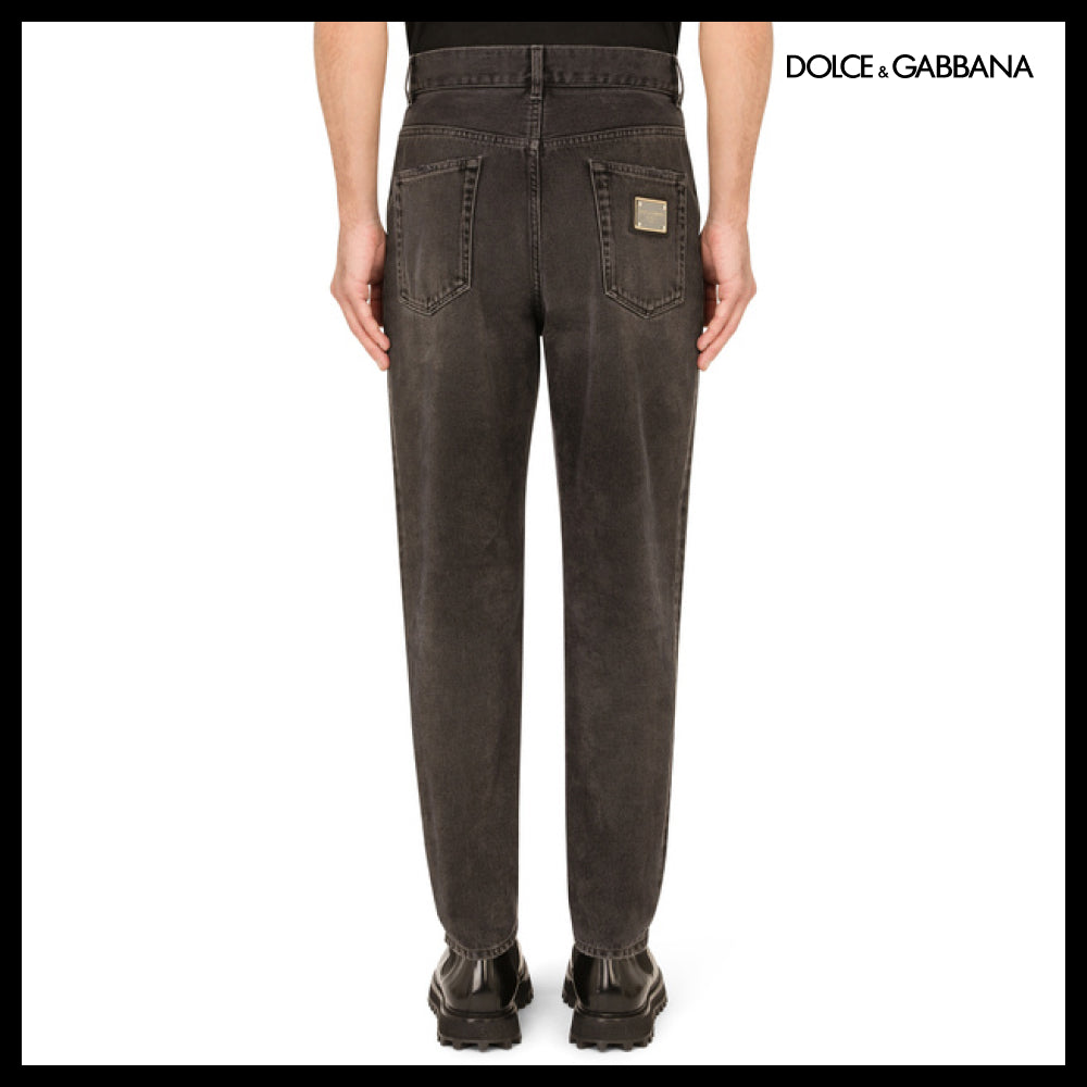 ★Dolce&Gabbanaアウトレット セール ★WASH HIGH-WAISTED JEANS