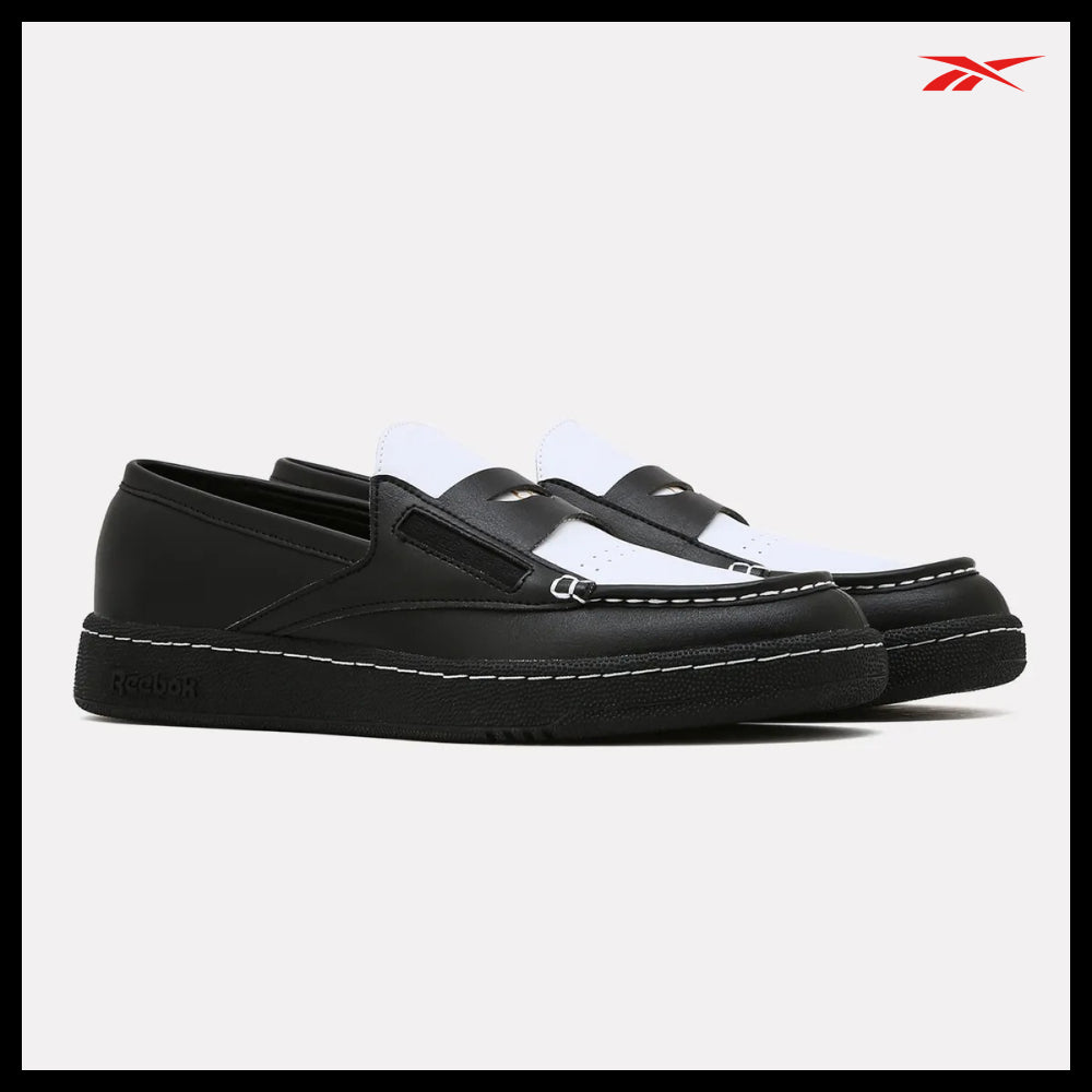 【Reebok】Club C Loafer - Black White