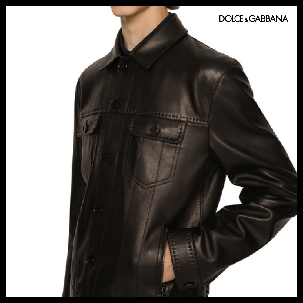 ★Dolce&Gabbanaアウトレット セール ★Plonge Lambskin Jacket