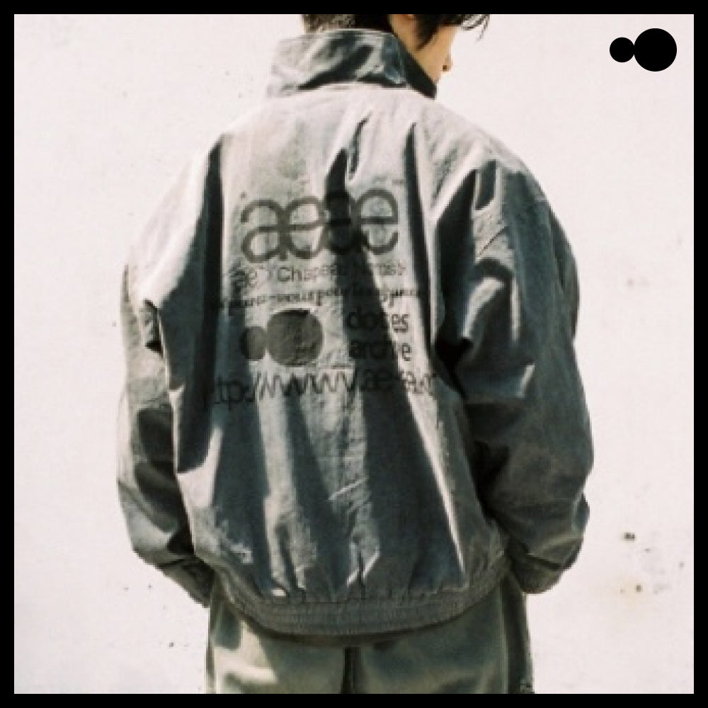 【AEAE】WEB ロゴ チーム ジャケット カーキ