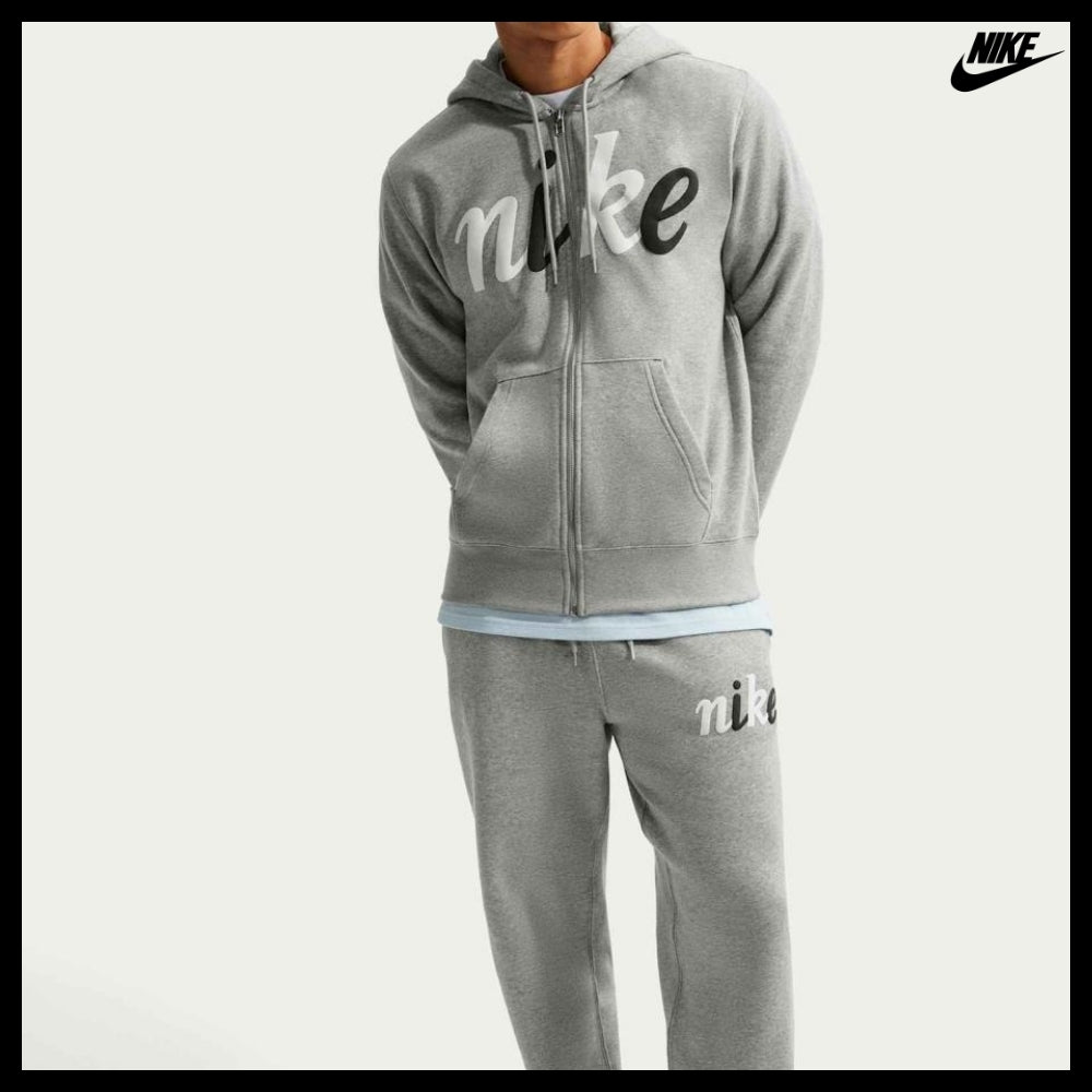 【NIKE】Sportswear Club Fleece Open Hem Pants M Dark Grey