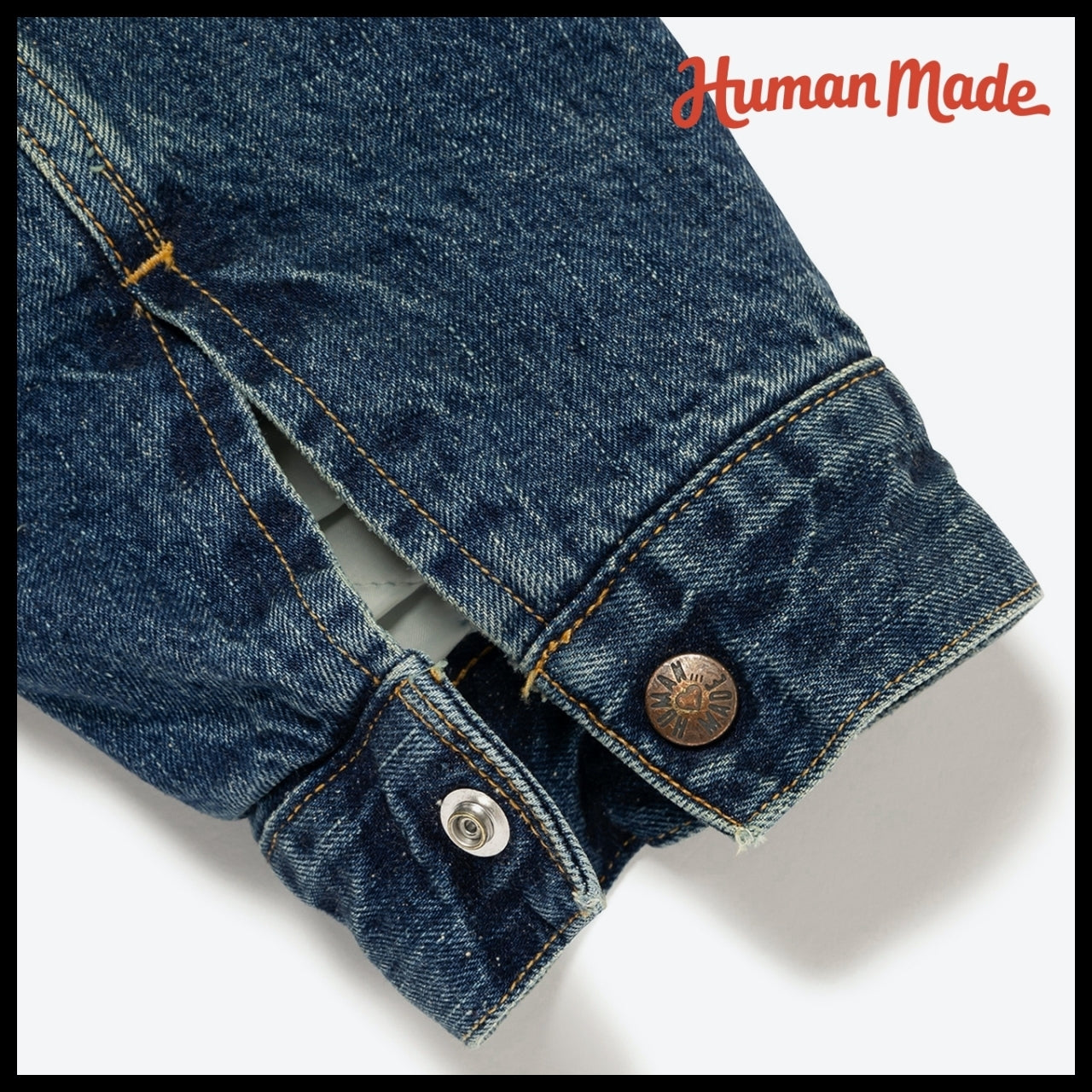 【HUMAN MADE】BOA-LINED DENIM JACKET