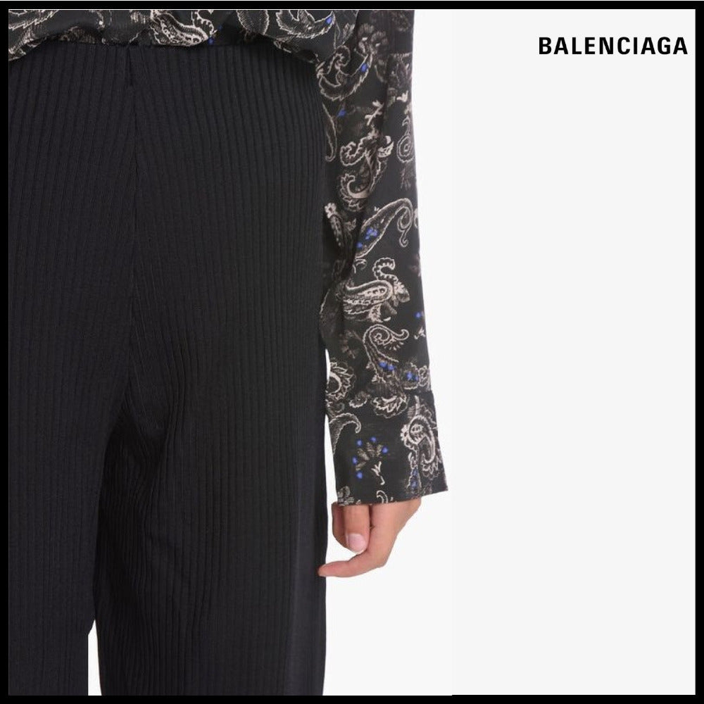 【BALENCIAGA】Palazzo Pants Black