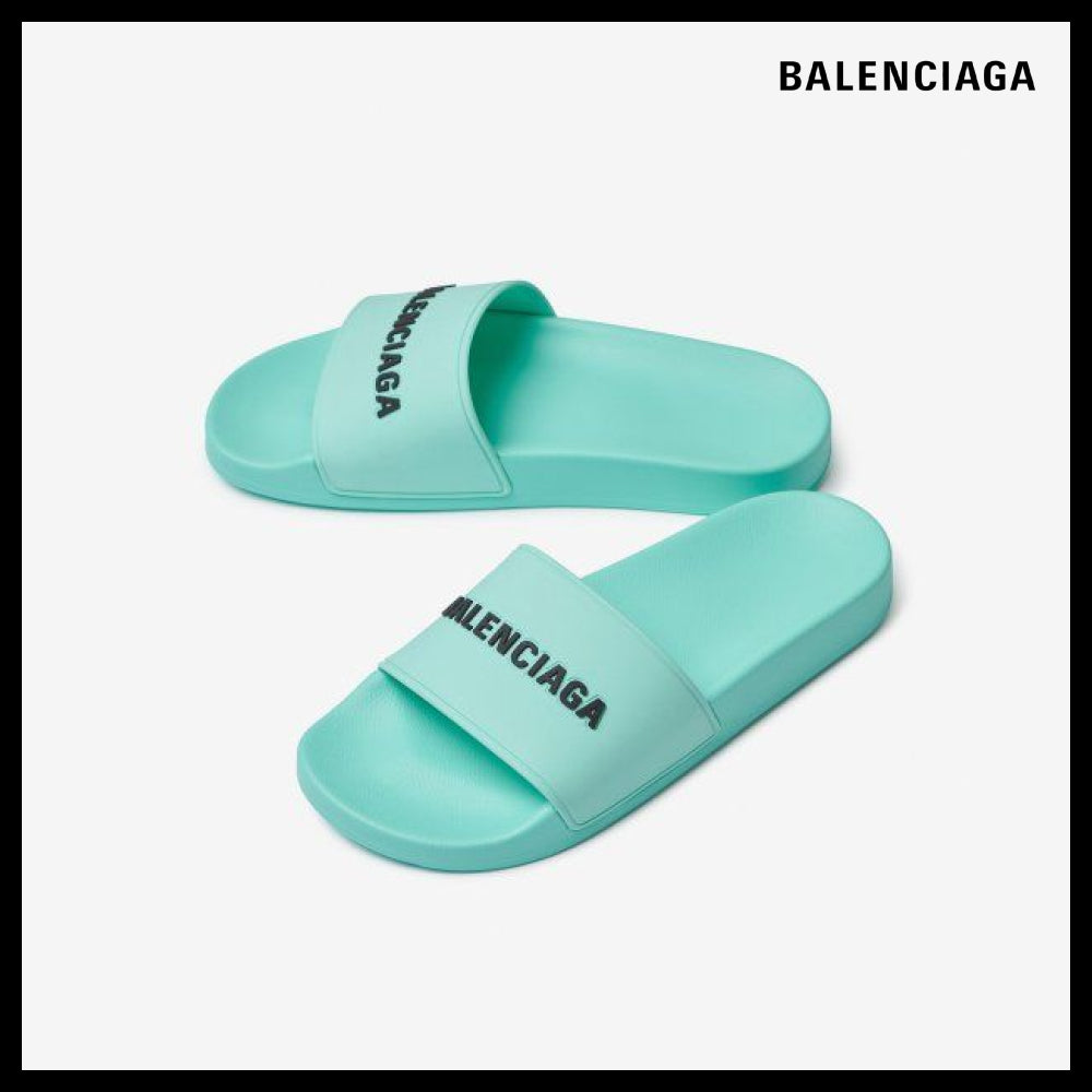 【BALENCIAGA】Full Slide Mint