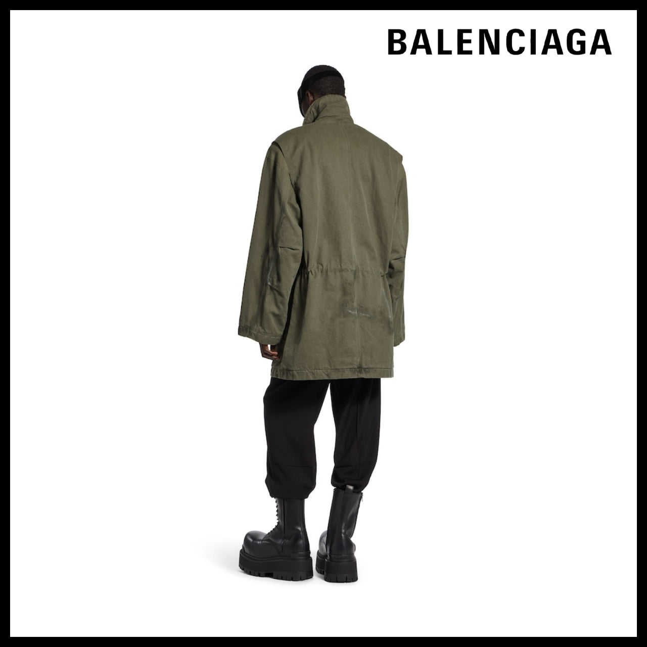 【BALENCIAGA】Disproportionate Parka