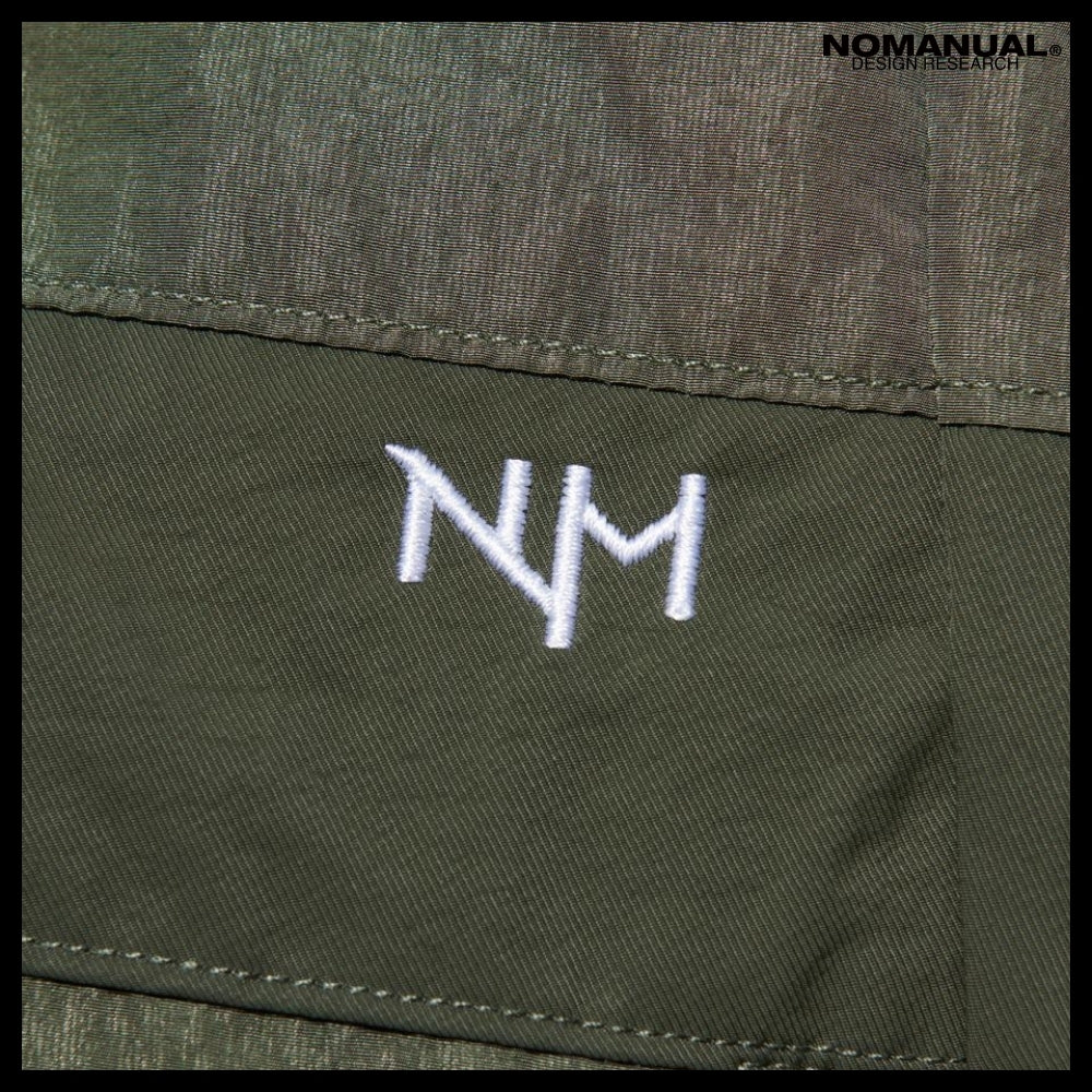 【NOMANUAL】H.C NYLON DOWN JACKET KHAKI