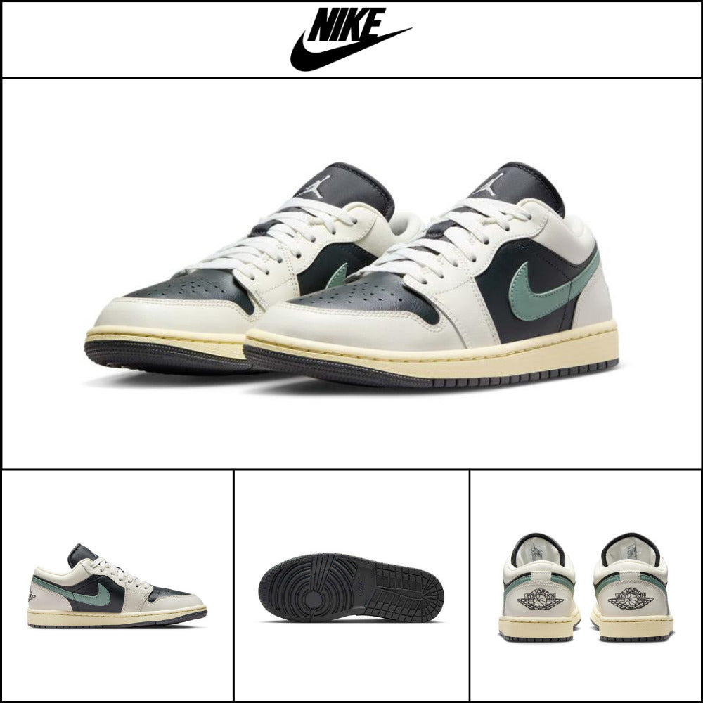 【Nike】AIR JORDAN 1 LOW ANTHRACITE SAIL LEGEND SAND JADE