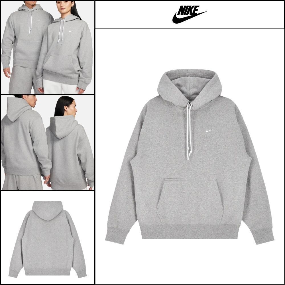 【NIKE】AS M Solo Swoosh Fleece Pullover Hoodie Streetwear