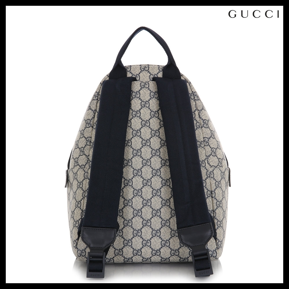 【GUCCI】Kids GG Supreme Canvas Backpack