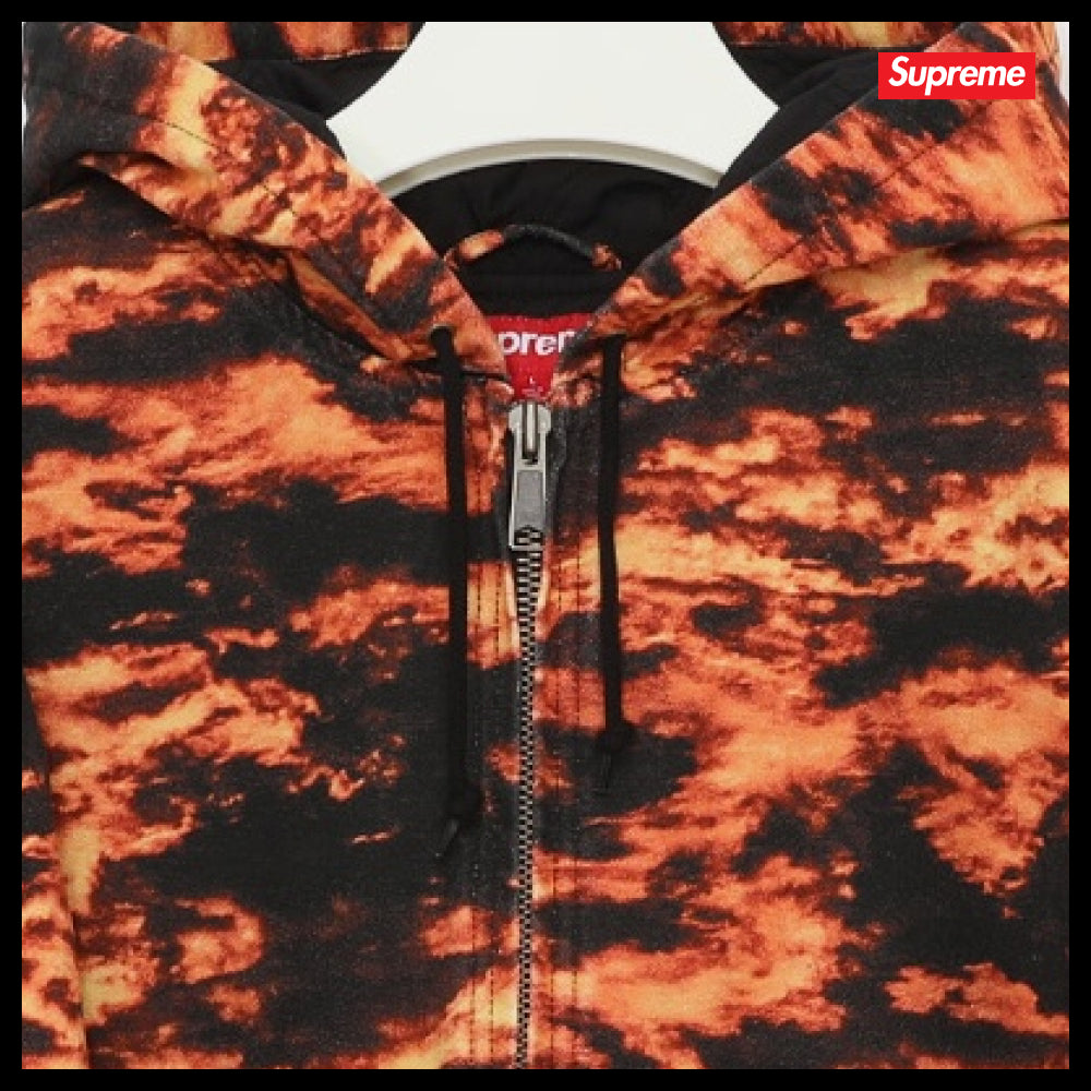 【100%正規品保証 Supreme】AOI Embroidery Hooded Work Jacket
