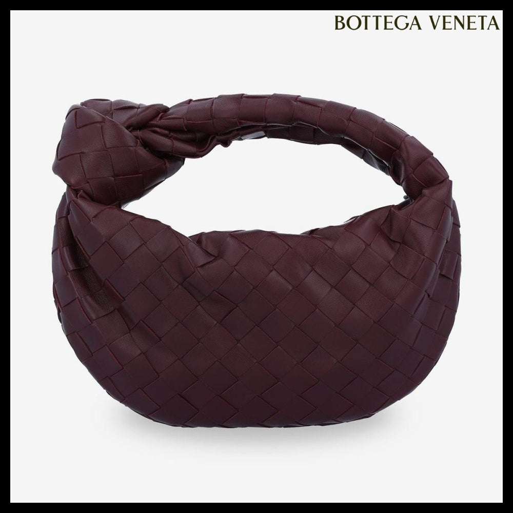【BOTTEGA VENETA】Jodie Mini Tote Bag Barolo