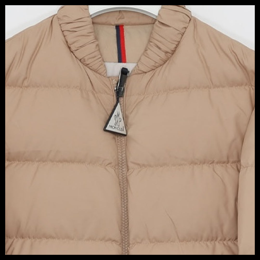 【MONCLER】Patch logo padded girls jacket 1A00017