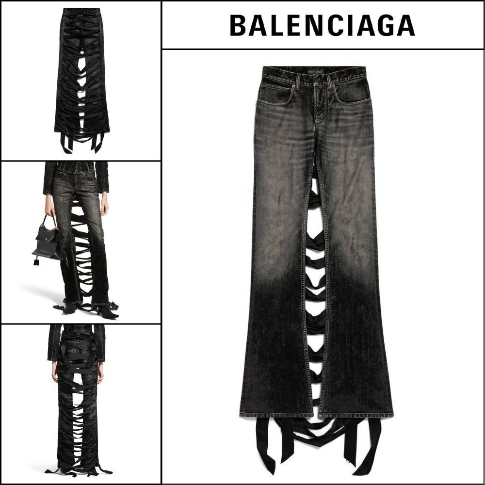 ★BALENCIAGAアウトレット セール ★LACE-UP PANTS