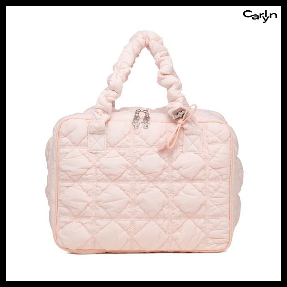 [carlyn] 2WAY Travel Bag Pale Pink