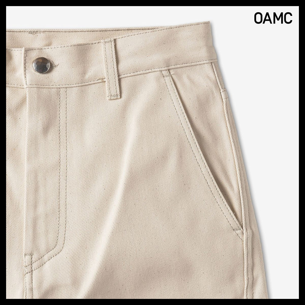 ◆OAMC◆ ストレート コルテス パンツ ナチュラルホワイト 人気