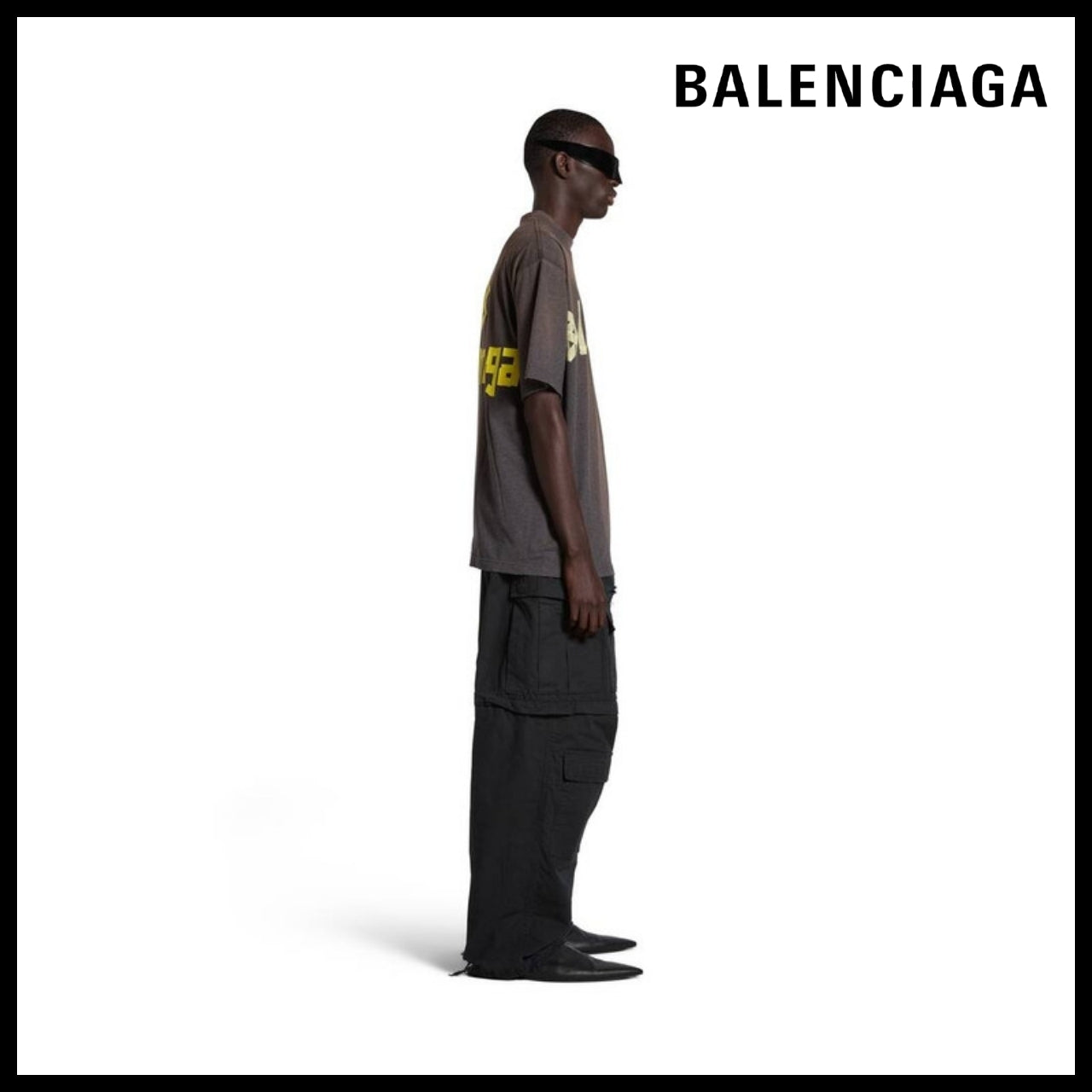 ★BALENCIAGAアウトレット セール ★Tape Type T-Shirt Medium