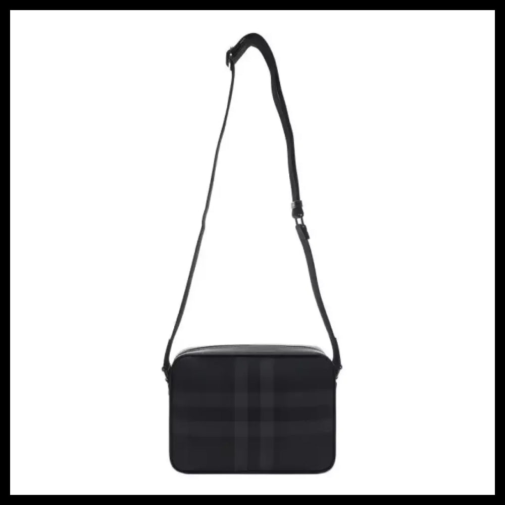 【Burberry】Men's Muswell Crossbody Bag Charcoal Casual