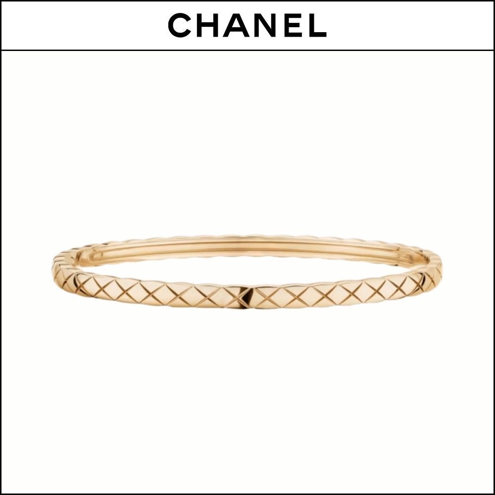 【CHANEL】Coco Crush Bracelet Quilted Motif Mini & 18K Beige