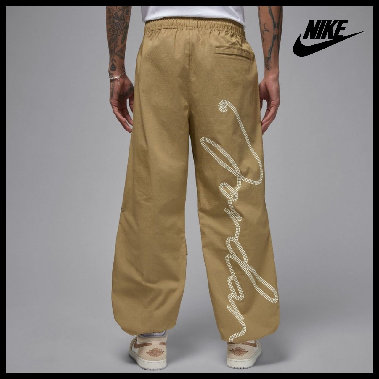 【NIKE】JORDAN MVP Woven Pants Desert Camo Sail