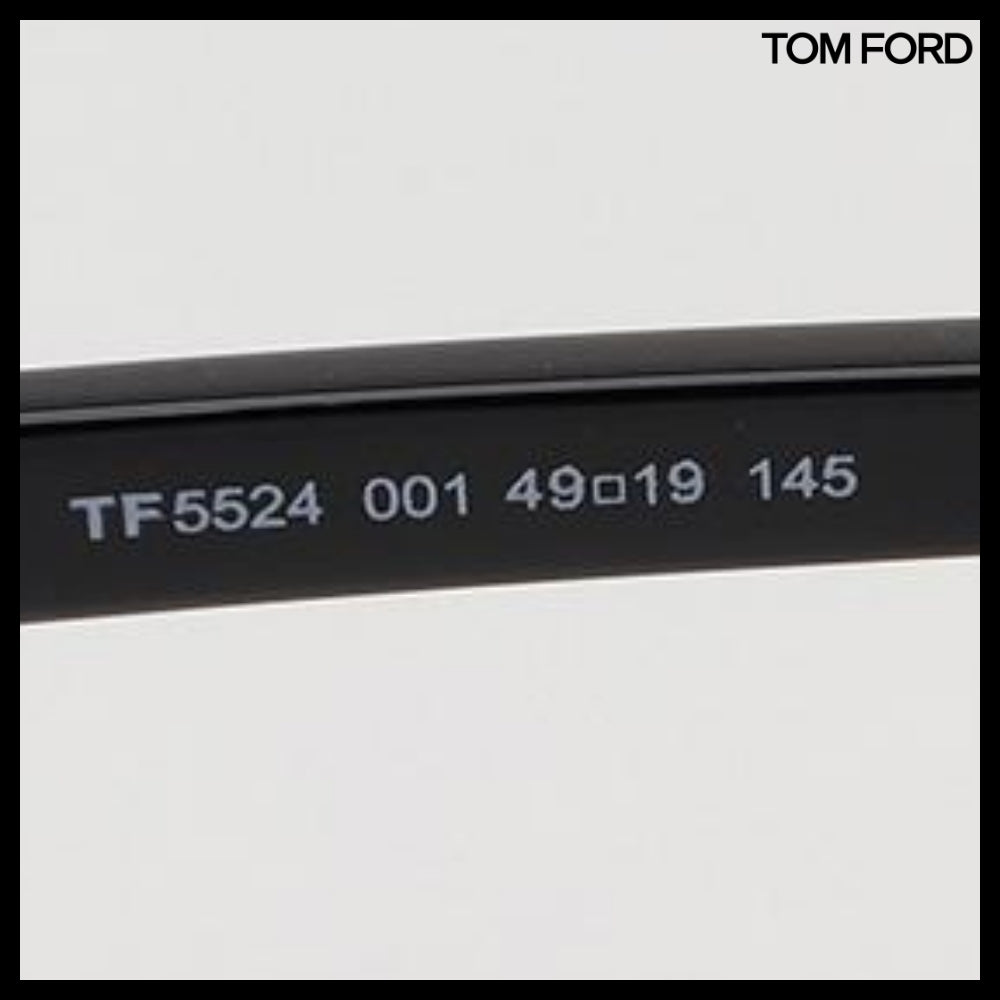 【TOM FORD】Round Horn-Rimmed Eyeglasses Unisex Daily