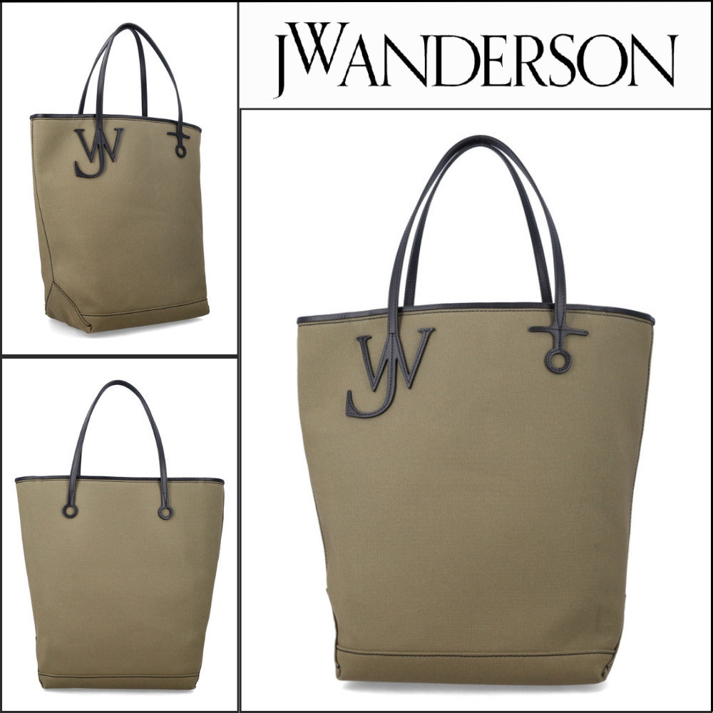 【JW ANDERSON】Green Tote Bag bold color