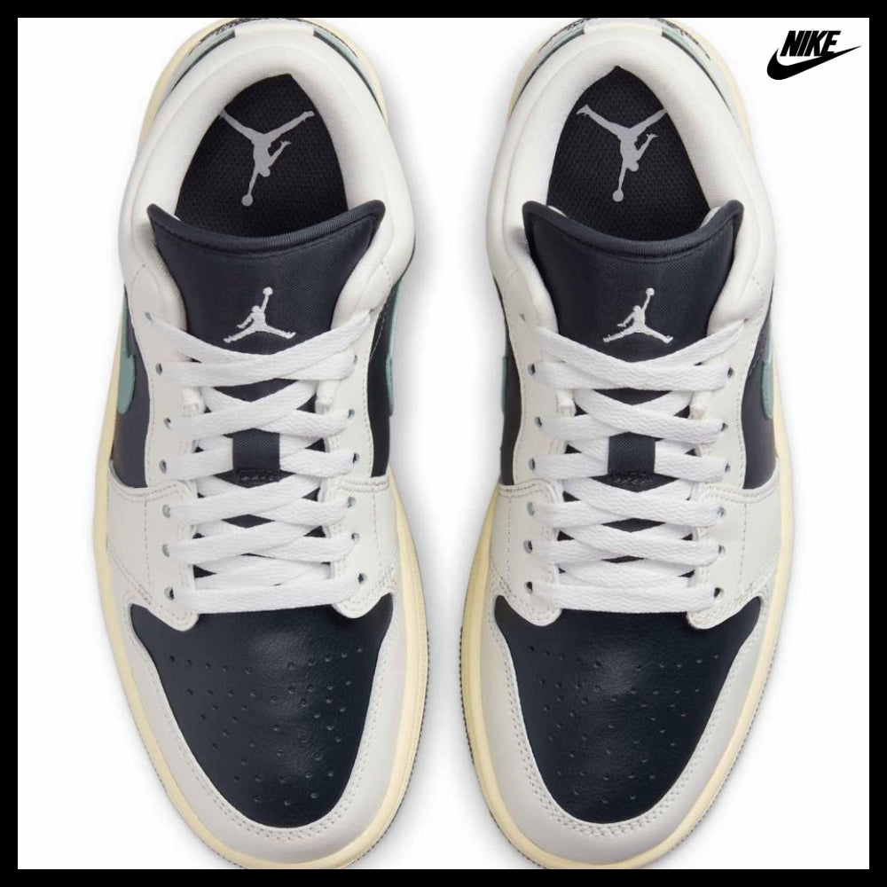 【Nike】AIR JORDAN 1 LOW ANTHRACITE SAIL LEGEND SAND JADE