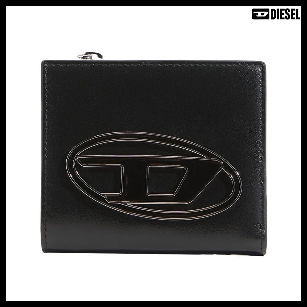 ◆DIESEL◆1DR WALLET BLACK