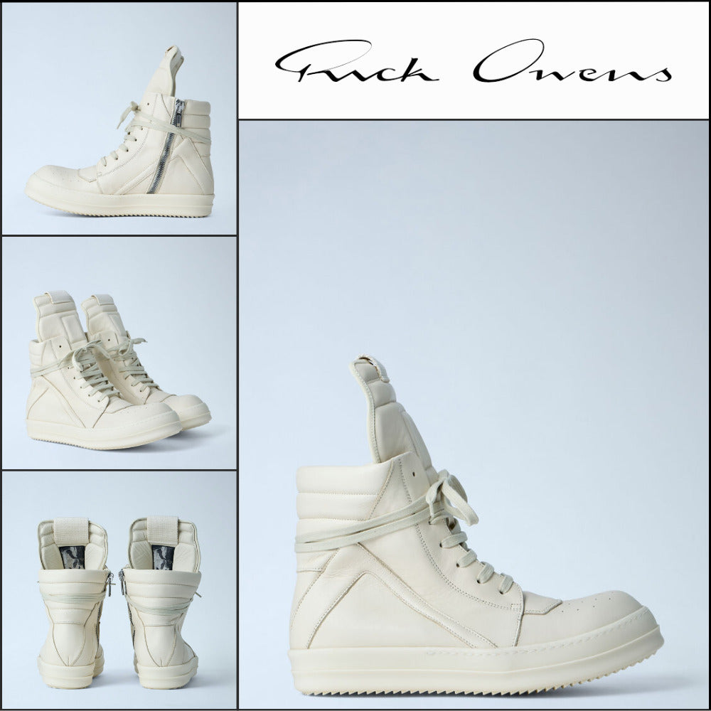 【RICK OWENS】Geobasket Sneakers