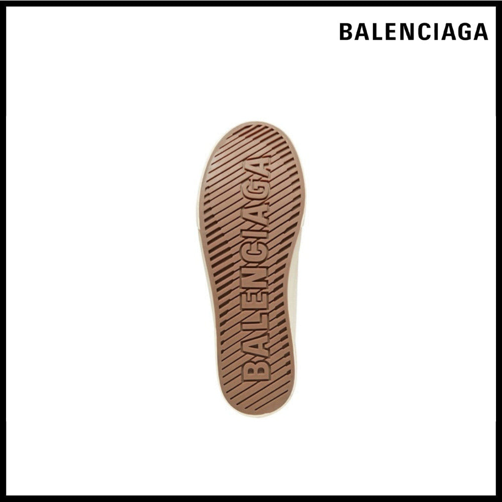 【BALENCIAGA】Paris Low Top Sneaker White Destroyed Cotton