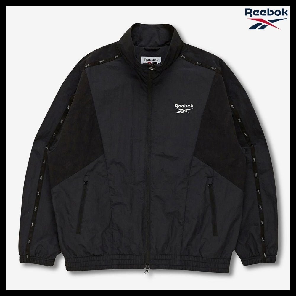 【Reebok】ライバル ウィンドブレーカー ブラック