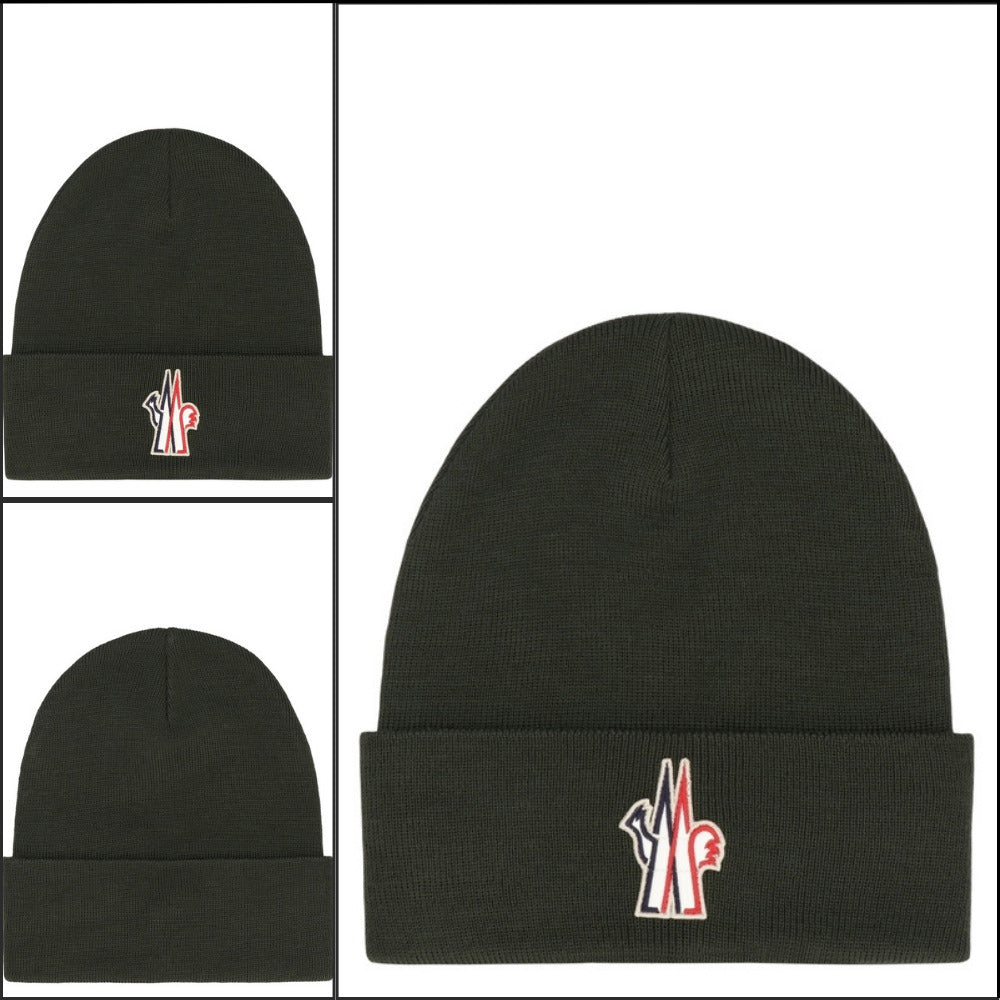 【MONCLER】Green Beanie