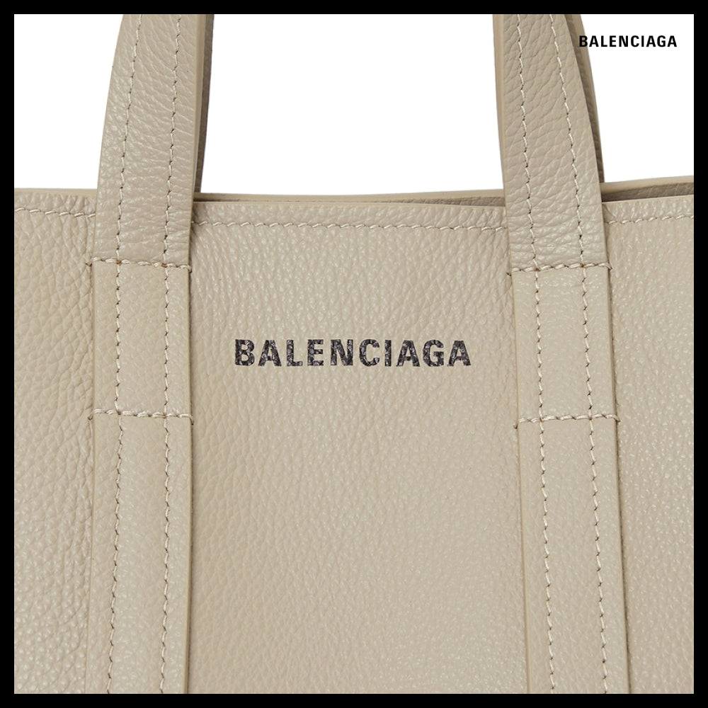【BALENCIAGA】EVERYDAY 2.0 グレインカーフ トートバッグ TAUPE