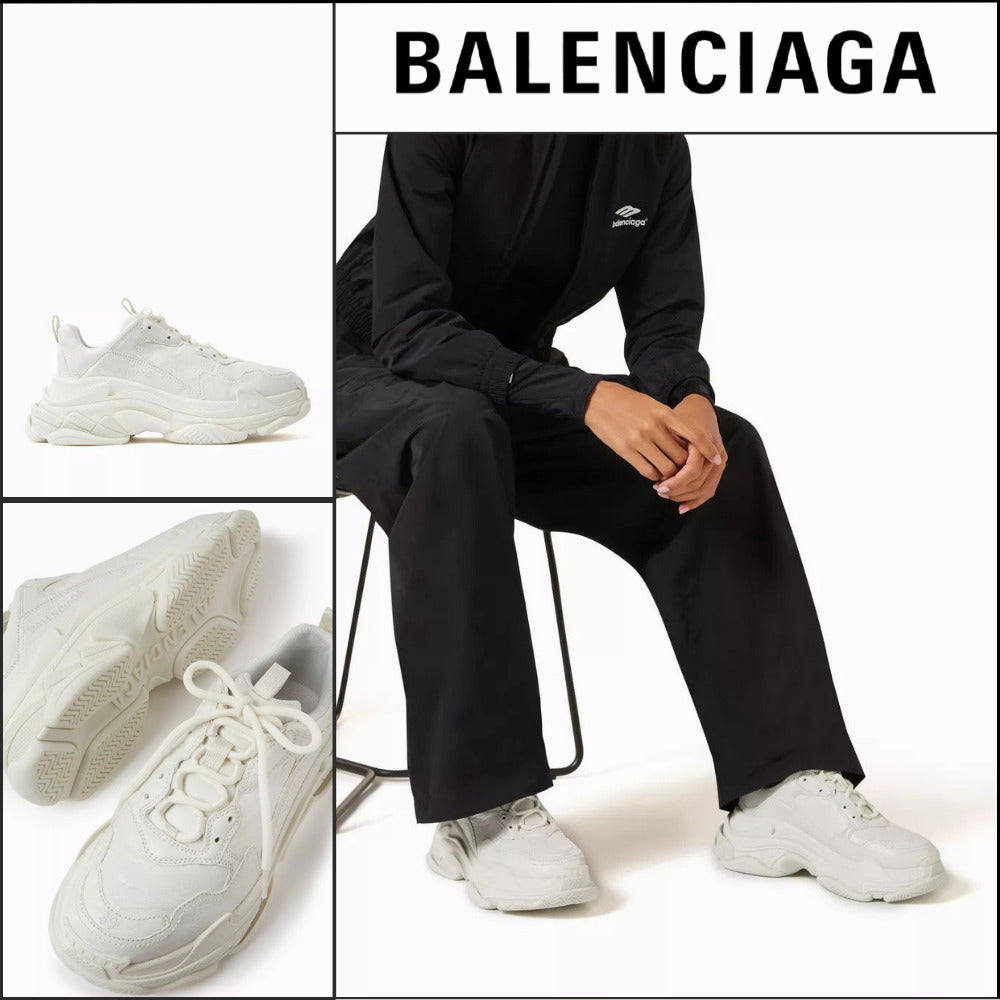 【BALENCIAGA】Triple S Sneaker In White