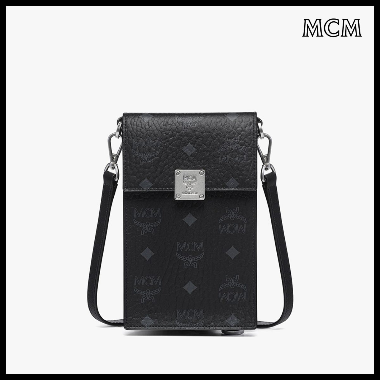 【MCM】Aren visetos phone pouch MXZGSTA11BK