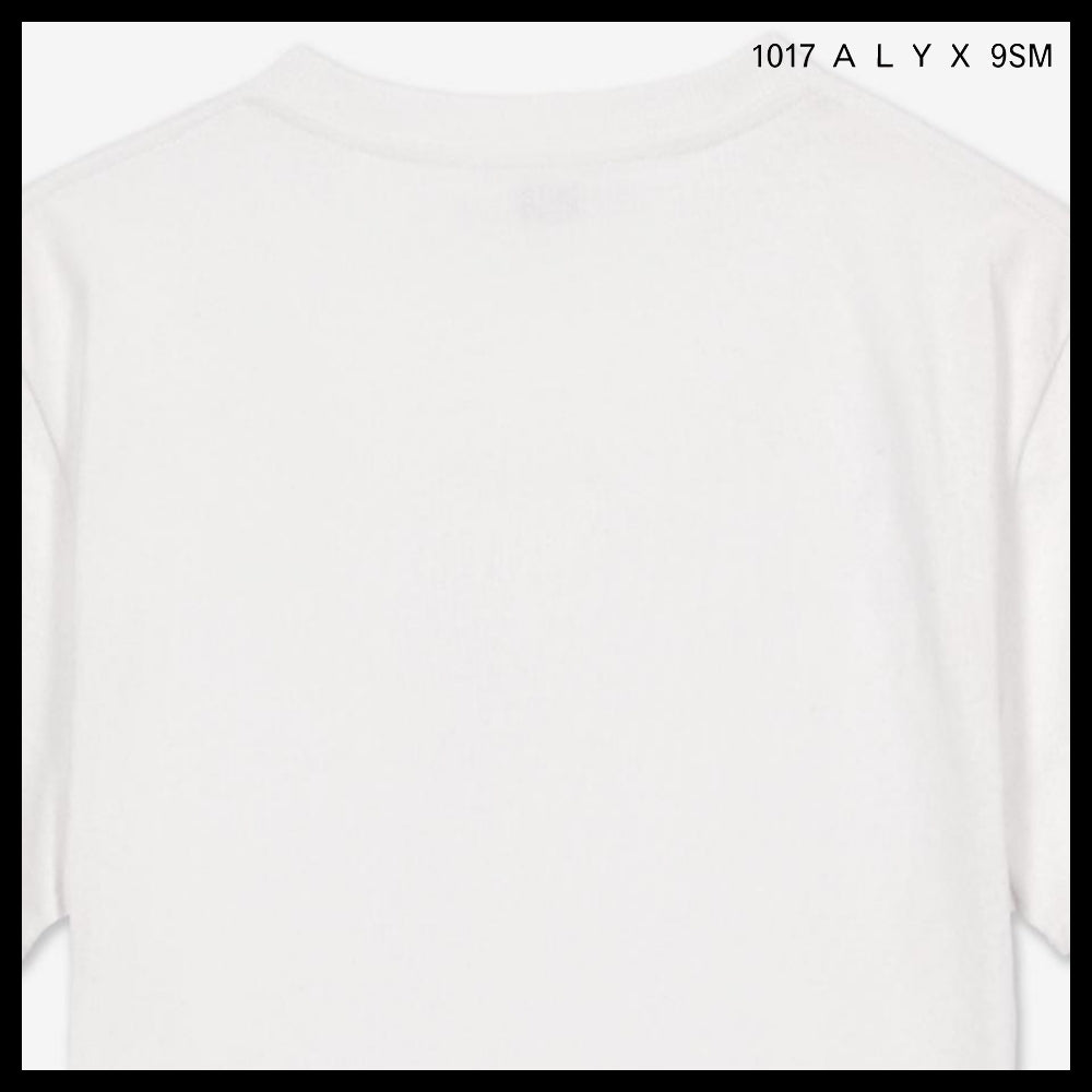【ALYX】ロゴプリント 半袖Tシャツ ホワイト