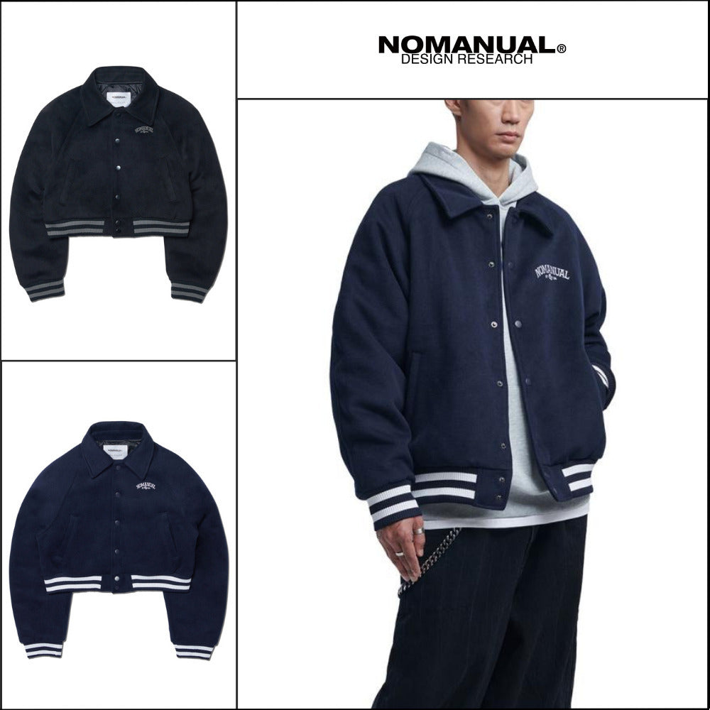 【NOMANUAL】W.S VARSITY JACKET 2 Colors