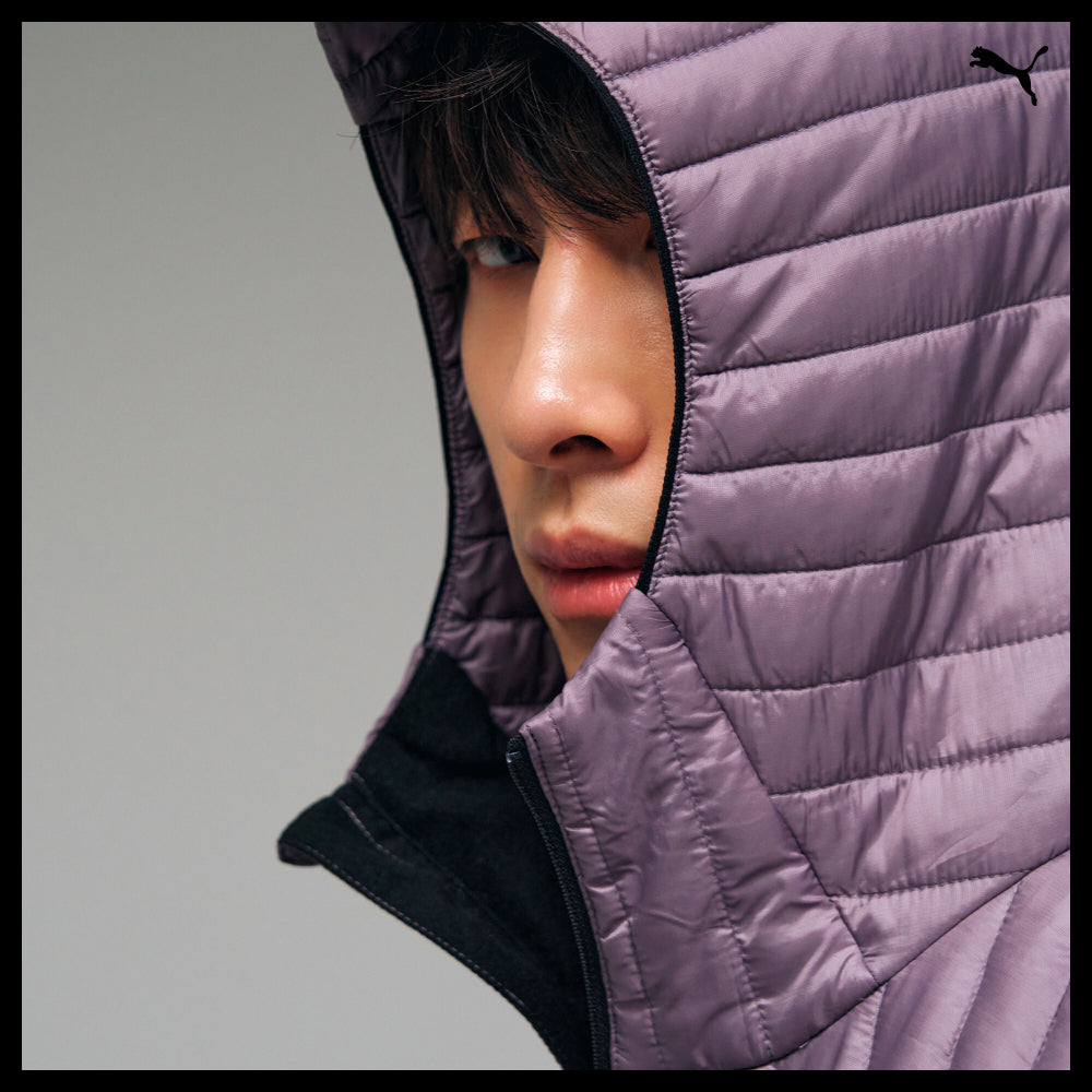 【PUMA】Light Hoodie Padding Jacket