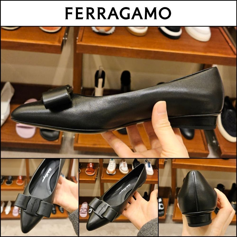 【Ferragamo】VIVA NEW ballerina flat shoes