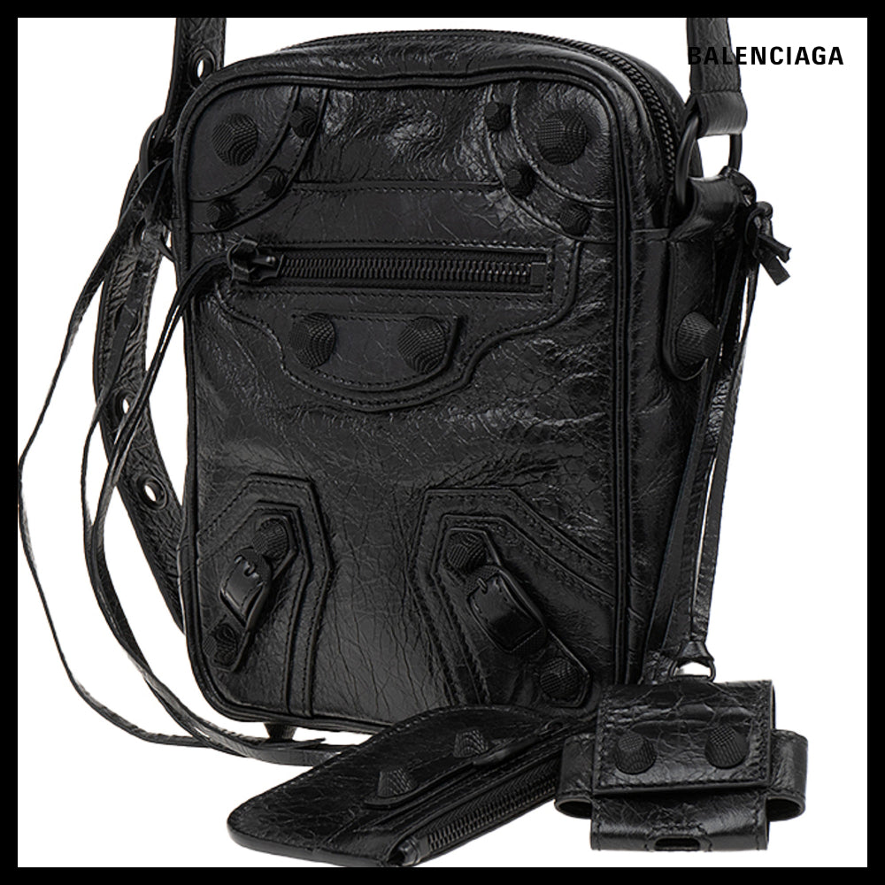 【BALENCIAGA】Le Cagole Crossbody Bag Black