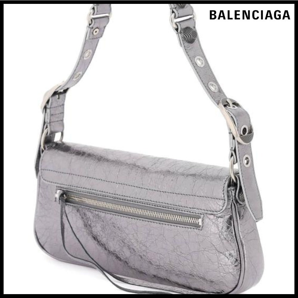 【BALENCIAGA 】Le Cagole Small Sling Bag Metallized
